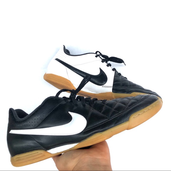 nike leather indoor soccer shoes
